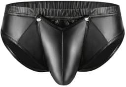 Slip-Heren-Sexy-Zwart-Goedkoop-Erotisch-Kwaliteit-Opwindend-Opvallend-Katoen-Latex-Drukkers — thumbnail 5
