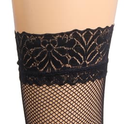 Sexy Lingerie - 3-delige Luxe Erotische Lingerie Set - BH in Kanten Cups met Strikjes - Jarretel en String met hartvorm - Erotiek - Valentijnsdag - kleur Zwart - Plus size - Maat 3XL-4XL — thumbnail 13