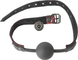 Banoch | courtesan ballgag red | siliconen Bal ∅ 4 cm — thumbnail 1