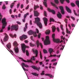 LekkerStout Heren Luipaard String - Roze/Zwart - Sexy Herenondergoed | M | ( LS190 ) — thumbnail 3