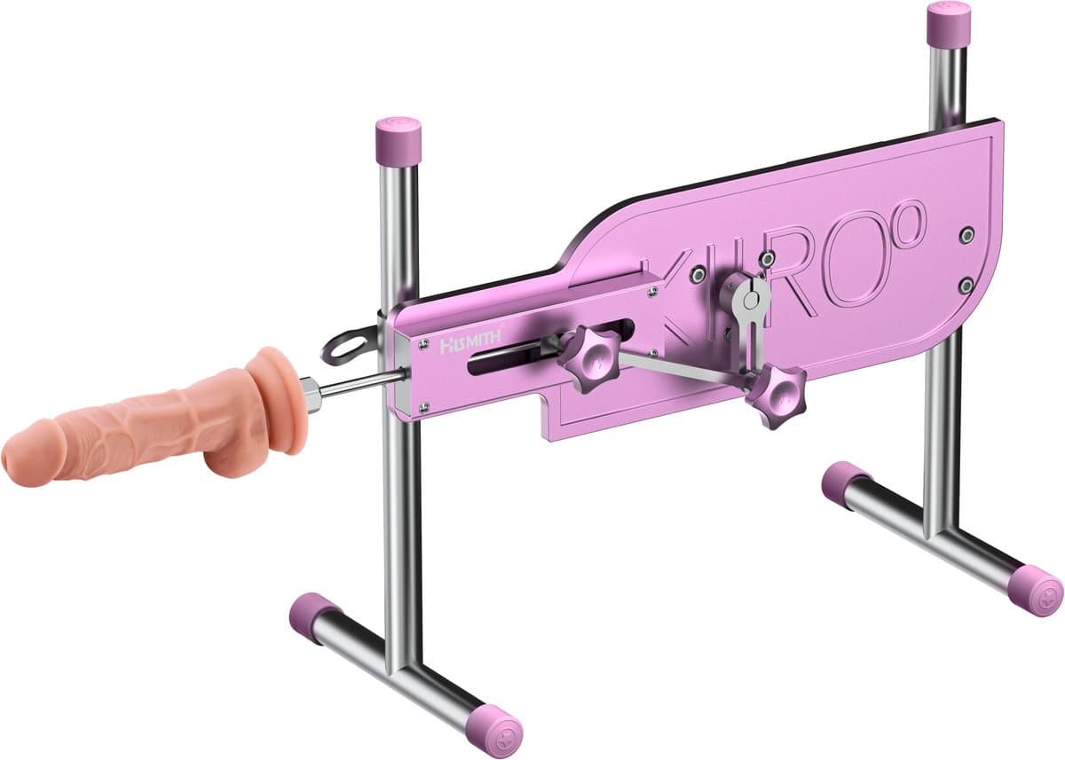 Kiiroo PleasureDrive Sex Machine - Automatische Stootmachine - App Bestuurbaar - Incl. Siliconen Dildo - Premium Kwaliteit — afbeelding 1