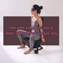 BUM BLING® - Sex Stoel - BDSM Rimstoel - Bondage Stoel - Zwart - SM Meubel — thumbnail 15