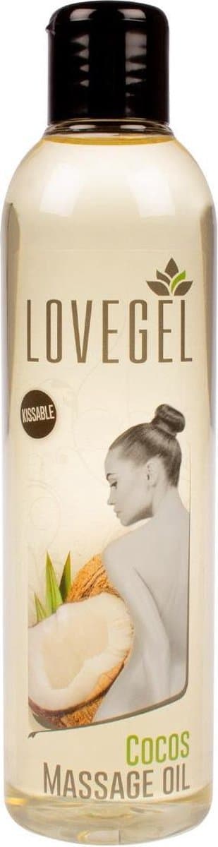 Lovegel - Erotisch massage olie - Kokos - 250 ml — afbeelding 1