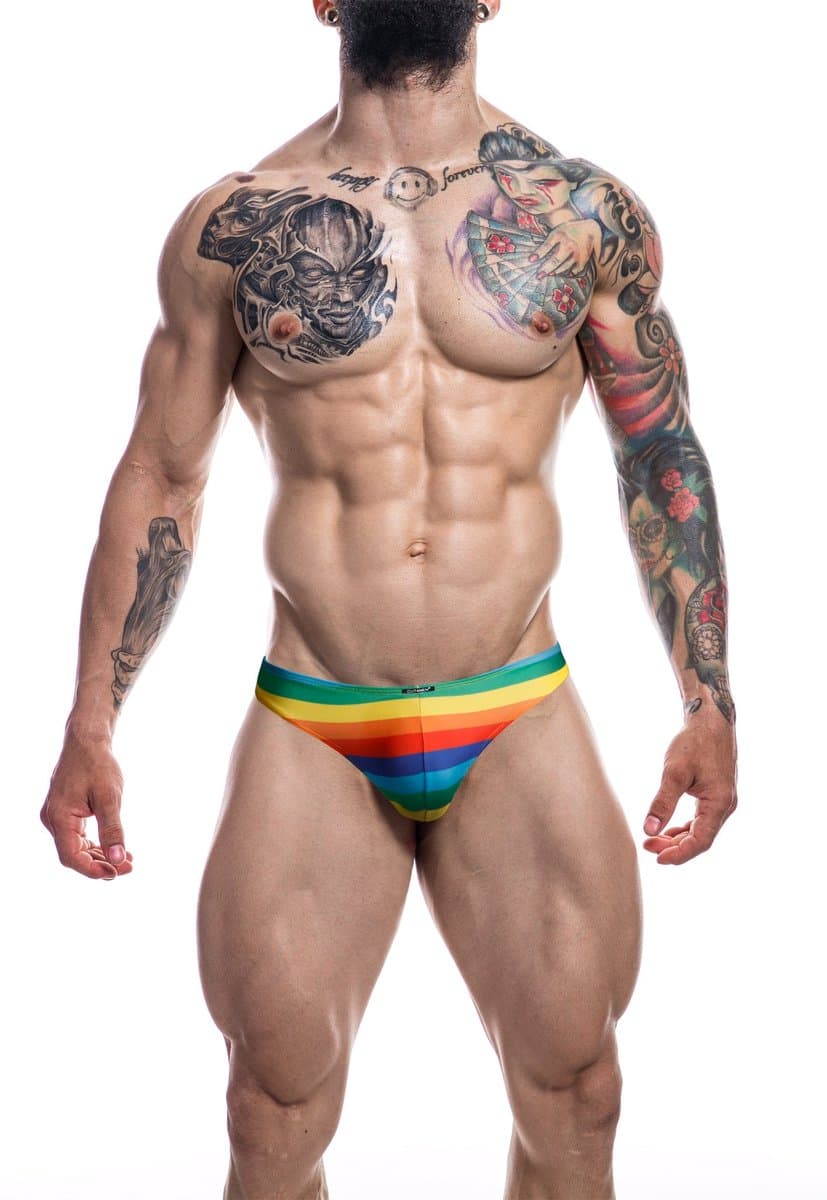 Cut4Men - Low Rise Herenslip - Rainbow M — afbeelding 1