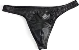 PU Lederen porno slip heren - Lage taille - Mini string - Erotisch ondergoed - Aansluitend — thumbnail 4