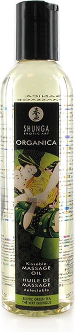 Shunga - Massage Olie Organica Exotische Groene Thee — thumbnail 12