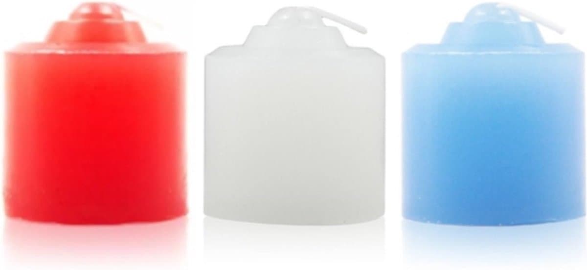 Massagekaarsen - Hot Wax - Set van 3 Stuks - Sensuele Massage - Erotisch voor Koppels — afbeelding 1