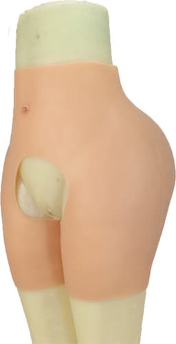 Bodyshort - 100% Hypoallergene Medische Siliconen onderlichaam - Transgender - Vrouwelijke vorm - Siliconen broekje - billen - heupen — thumbnail 5
