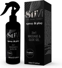 StiVi - Spray&Play 2in1 Massage & Glijmiddel - 100 ml — thumbnail 9