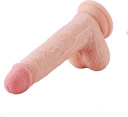 EZfunLok Flexibele Dildo voor Auxfun Plus Seksmachine 17 cm — thumbnail 5