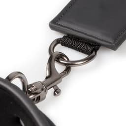 EasyToys - Bondage Harnas - Halsband met Handboeien - Stevig Kunstleer - Bondageset - Bondage Set - BDSM Set - Bondage - Sex Toys voor Vrouwen en Mannen - Handboeien Seks - Zwart — thumbnail 8