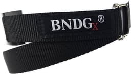 BNDGx® - Oog masker BDSM - Erotiek bondage Blinddoek sex speeltje voor koppels - Zwart - Mix van LATEX en polyester — thumbnail 5