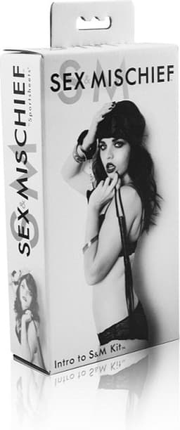 Sex Mischief Intro to S&M Kit - Zwart - 3 delig - bondageset — thumbnail 5