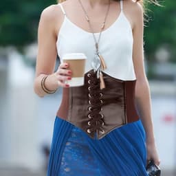 Dames Corset voor Taille - Brede Korsetriem voor Cosplay en Halloween — thumbnail 7