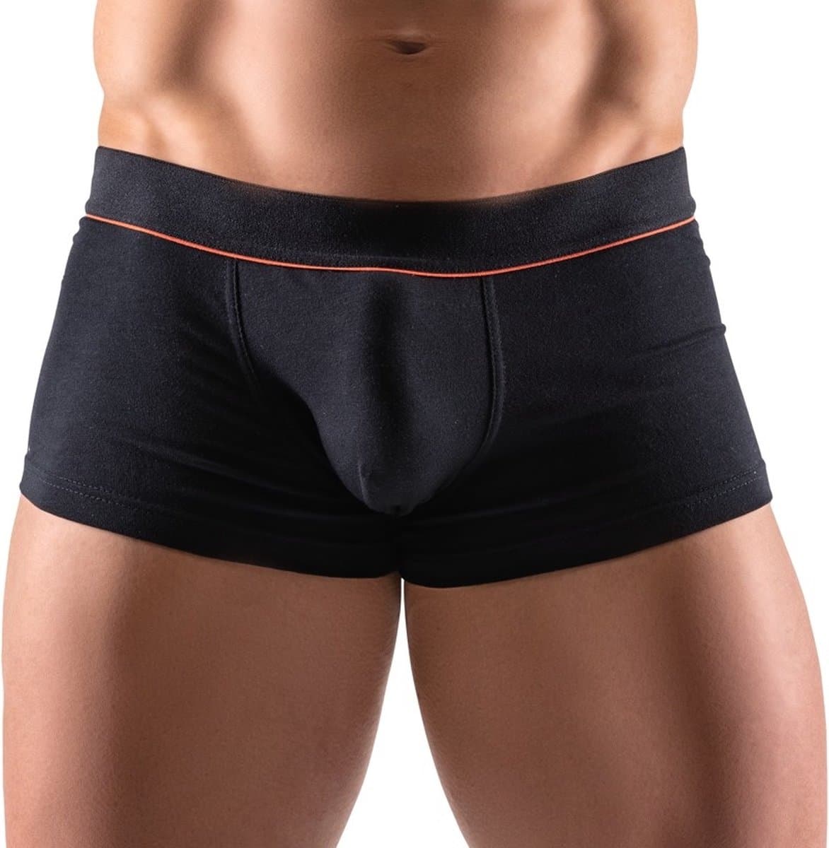 Svenjoyment Mannen Shorts Trendy met Zijdezachte Banden - Zacht Gewoven Elastisch Tailleband met Rode Strepen - Tight Fit Maat XL — afbeelding 1
