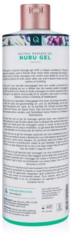 Exotiq - Nuru Gel - Massage Olie voor een Ontspannende Massage - Perfect voor Body to Body Massages - Eenvoudig af te Spoelen - 500 ml - Aqua — thumbnail 8