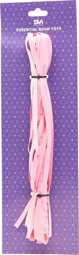Smart Moves - Eenvoudige Flogger - PVC - Roze — thumbnail 2
