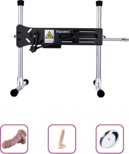 Pakket Gigolo Pro 1 Premium Smart APP Seksmachine met Mega Zuignap Dildo — thumbnail 1