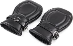 Kiotos - BDSM Leren Wanten Voor Bondage - Zwart — thumbnail 2