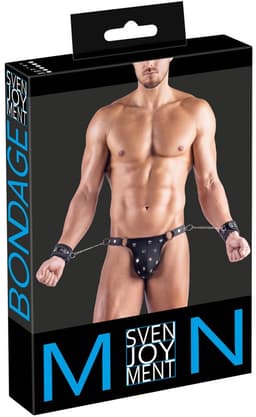 Men's Thong AND Cuffs M — thumbnail 1