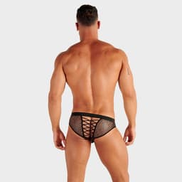 WOH microfiber herenslip night universe zwart — thumbnail 5