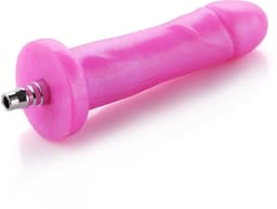 Hismith Anale & vaginale Medisch Siliconen Dildo Roze met QAC — thumbnail 10