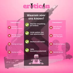 Reid Neukmachine met 8 Dildo’s voor Anale, Vaginale en Clitoris Stimulatie - Uitgebreide Fuck Machine voor Mannen en Vrouwen - 8 Sex Toys - Neuk machine - Fuckmachine - Seksmachine - Sexmachine - Discreet Verzonden — thumbnail 10