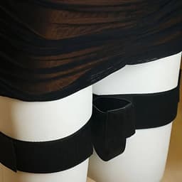 Bondage Benen Band met Houder voor Vibrator - Verstelbaar BDSM Seksspeeltjes voor Vrouwen en Koppels — thumbnail 4
