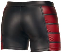 Elastische Fetish Shorts met Dual Wetlook Motief — thumbnail 4