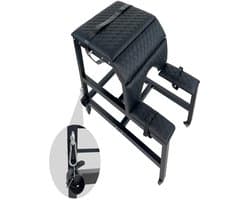 PleazureX - Spankbank deluxe - bdsm meubel - Luxe Spanking - Kinky - Bondage - Zwart
