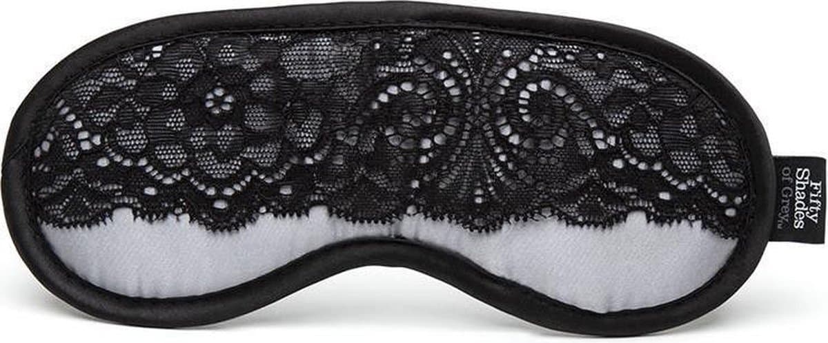 Masker Fifty Shades of Grey - Play Nice Satijn & Kant Blinddoek — afbeelding 1