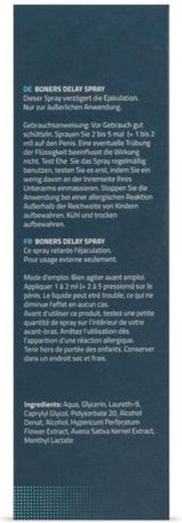 Boners Orgasmevertragende Spray - 15 ml — thumbnail 8