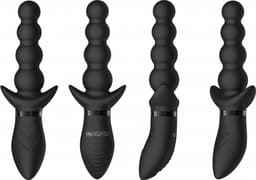 Shots - Switch Pleasure Kit #6 - Vibrator met Verschillende Opzet Stukken black — thumbnail 7