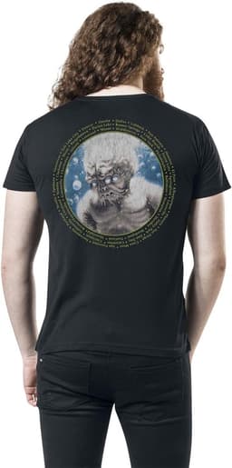Band T-shirt - Muziek shirt - Muziek concert - Officieel gelicentieerd - 100% Katoen - Zwart — thumbnail 3