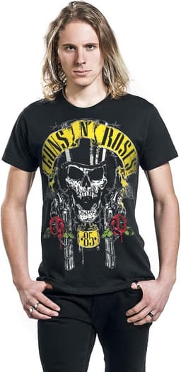 Band T-shirt - Muziekshirt Heren - Muziek Fans - Officieel Gelicenseerd - 100% Katoen - Zwart — thumbnail 4