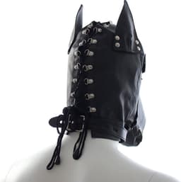 Fetish Dobermann SM Dog Mask - Spannend voor koppels - Hondenmasker - Sex speeltjes - Sex toys - Hondenkop - Erotiek - Bondage - Sexspelletjes voor mannen en vrouwen – Seksspeeltjes - SM masker - Fetish masker - Bondage masker — thumbnail 3