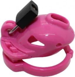 The Vice - Micro - Kuisheidskooi - Peniskooi - Chastity Cage voor de Kleine Penis - Roze — thumbnail 1