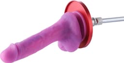 Zuignap Adapter Large Hismith Premium KilcLok® Rood — thumbnail 12