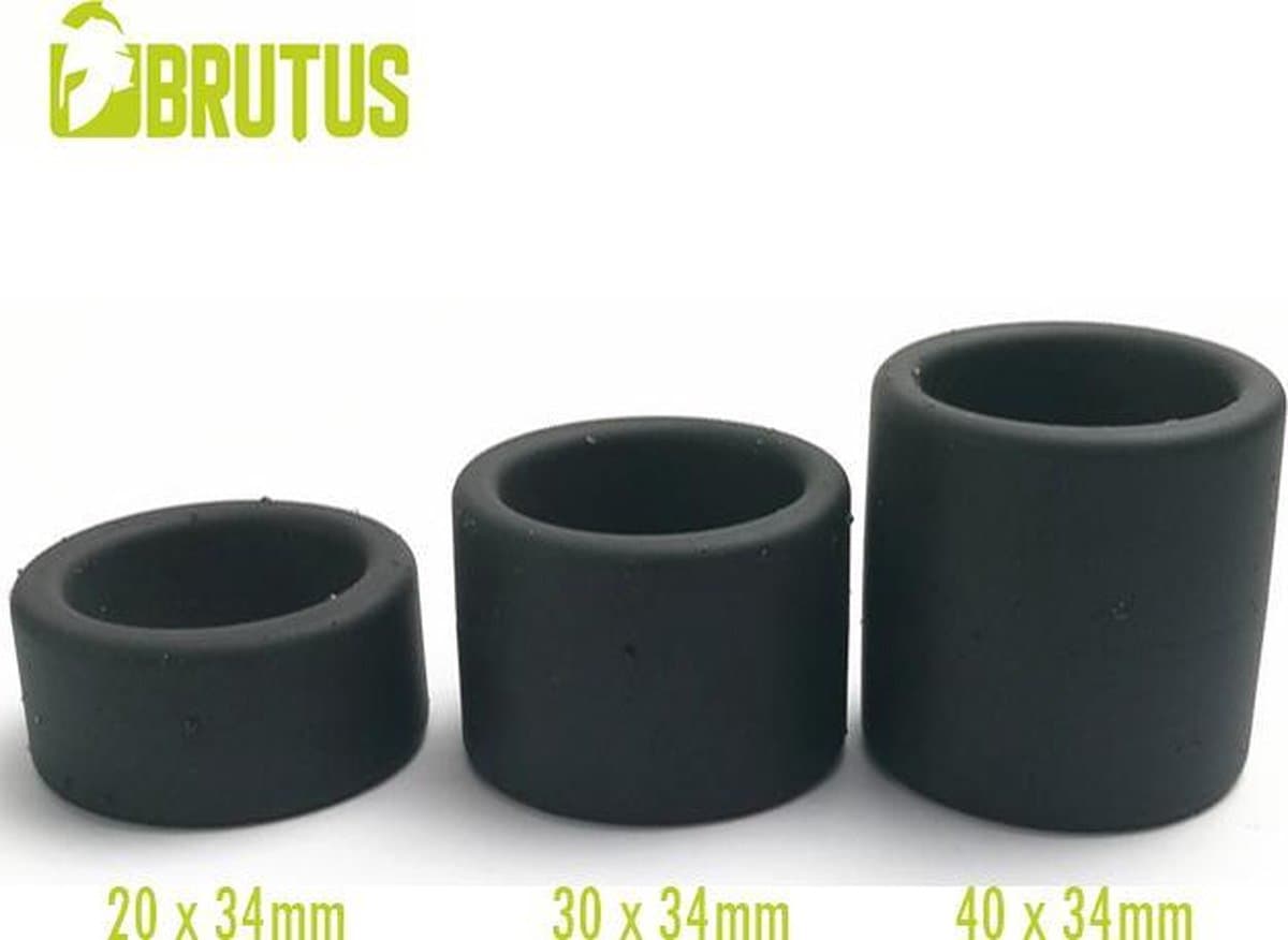 BRUTUS Squeezer Liquid Silicone Ball Pusher Stretcher 20 x 34 mm — afbeelding 1