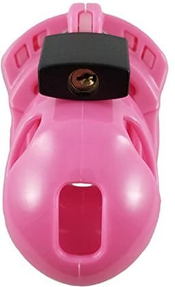 The Vice - Kuisheidskooi - Peniskooi - Chastity Cage - Roze - Verkrijgbaar in de Maten Mini Standaard en Plus Standaard — thumbnail 2