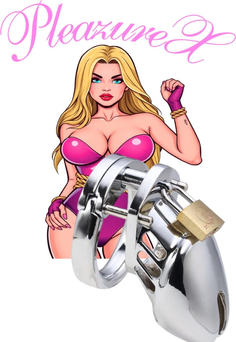 PleazureX - Fetish Series - kwaliteits peniskooi - Chastity - beperkingen - bdsm - kinky - fetisj — afbeelding 1