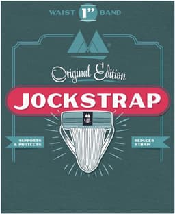 MM Sports The Original Swimmer/Jogger Jockstrap 1 inch Black - MAAT L - Heren Ondergoed - Jockstrap voor Man - Mannen Jock — thumbnail 6