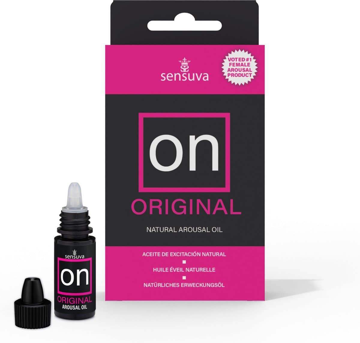 Sensuva ON Arousel Oil for Her Original Bottle - 5 ml — afbeelding 1