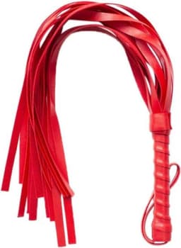 New Age Devi - Rode Fetish Whip - BDSM - Slaapkamer Avontuur - Soft Erotiek - Kleine zweep — thumbnail 1