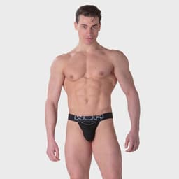 WOH heren tanga slip sexy fun zwart — thumbnail 2