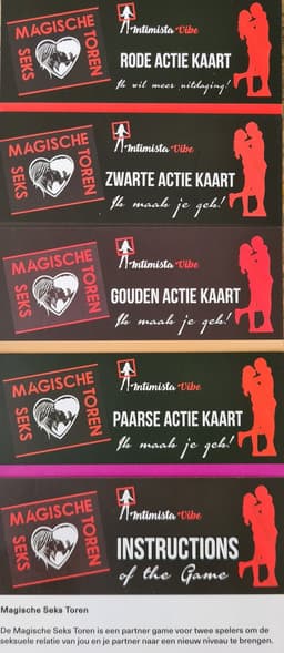Intimista Vibe® Magical Sex Tower - Erotische spelletjes - 216 Opdrachten - Nederlands — thumbnail 4