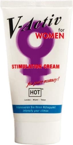 Hot-Hot V-Activ Stim.Creme Woman 50Ml-Creams&lotions&sprays — thumbnail 7