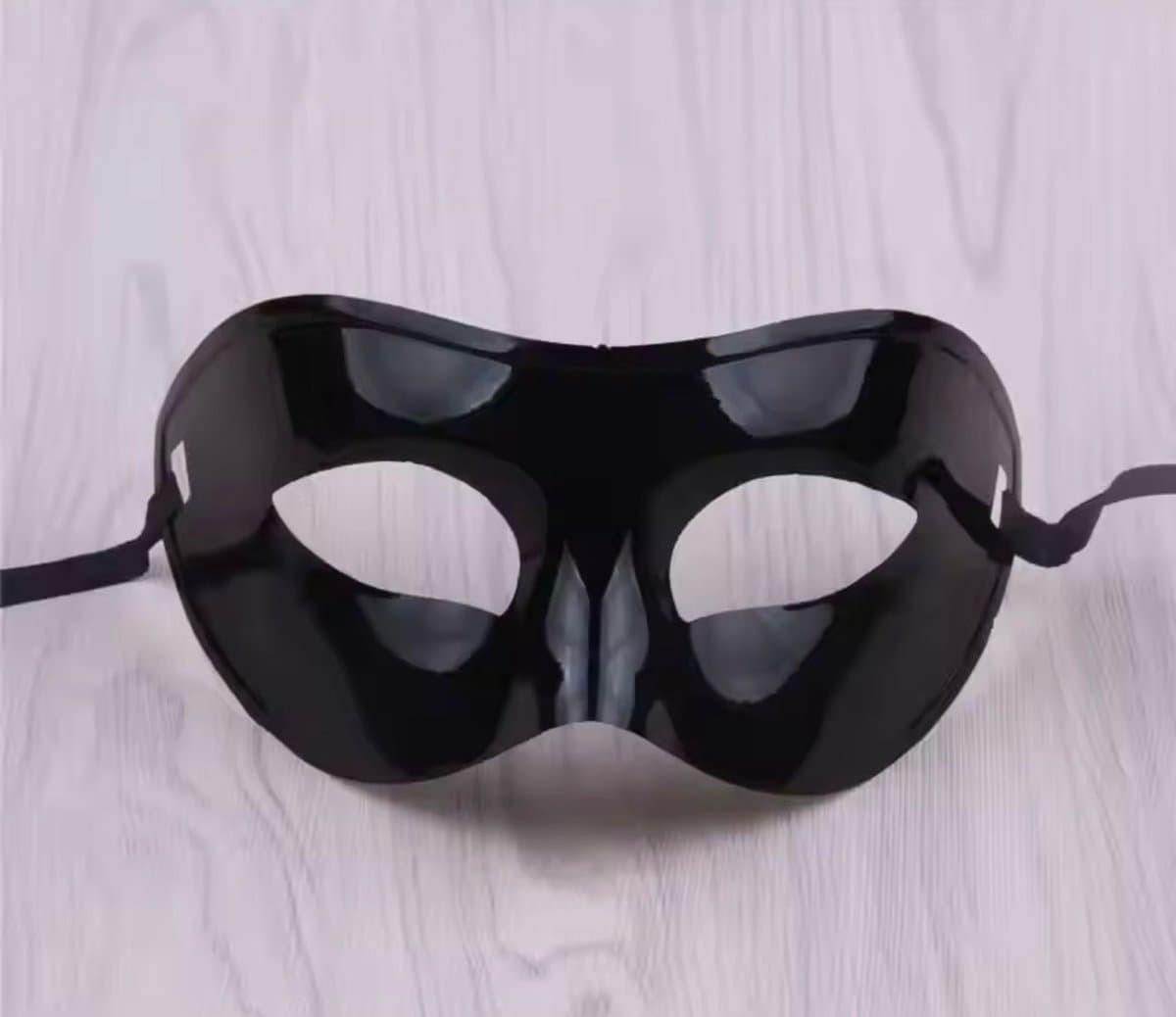 Akyol - Masker Zwart – Carnaval - Halloween Masker - spin masker - masker spin - venetie masker - masker voor bal - gala masker - festival masker - masker – carnaval - kantmasker vrouwen - klassenfeest - Bal masker - Party Maskers - carnaval — afbeelding 1