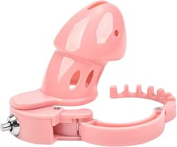 Kuisheidskooi voor kleinere penis - Ingebouwd slot - Penis ring - BDSM - ABS - Terughoudend - Kleiner geschapen — thumbnail 1