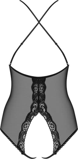Obsessive Open kruis body - Erotische Body - Maat S/M - Zwart — thumbnail 12